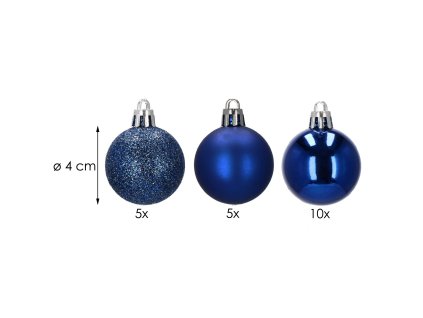 59217 ca0100 bombki choinkowe 4 cm 20 szt M0