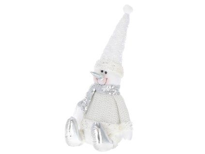 Vianočná ozdoba snehuliak 40 cm S-CA0330