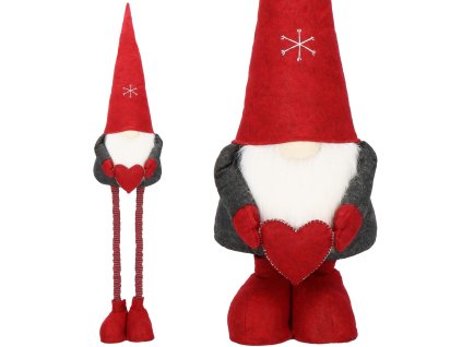 CA0363 VIANOČNÁ DEKORÁCIA "ŠKRIATOK" 75-120 CM