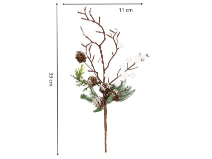CA1205 VIANOČNÁ OZDODA 30 CM