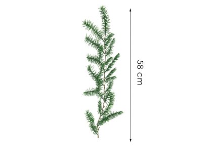 CA1208 VIANOČNÁ OZDOBÁ 58 CM