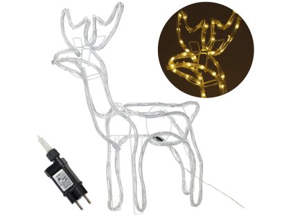 103370 cl4120 ozdoba swietlna renifer 144 led M0