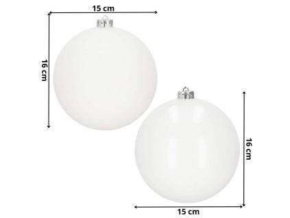 CA1177 VIANOČNÉ GULE 15 CM 2 KS.