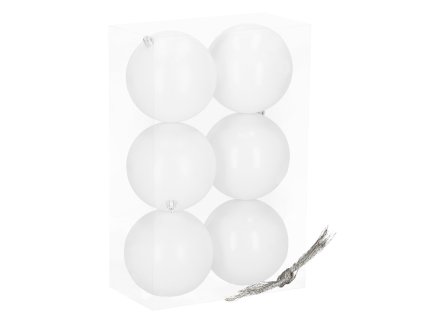 110334 ca1189 bombki choinkowe 10 cm 6 szt M0