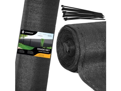 SN0033 TIENIACA SIEŤ ANTRACIT 185 GSM 1,5 X 25 M 100 PÁSKOV