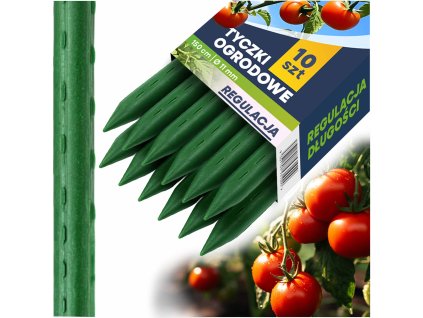 Rastlinné tyčky 150 cm Plonos PL-940 zelené 10ks