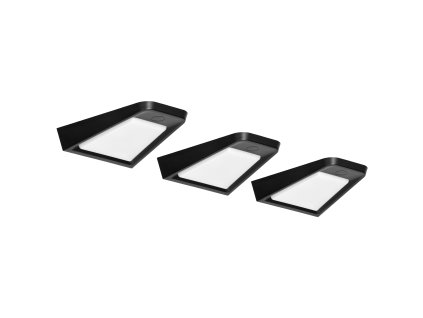 LED žiarovky pod skrinku 3x2W 4000K senzor čierne