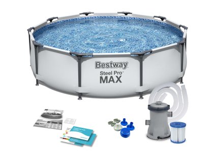 Záhradný bazén s rámom 305 x 76 cm 9v1 Bestway 56408