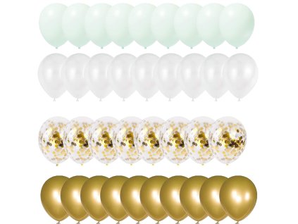 91117 ps0045 zestaw dekoracyjny balony 50 szt M0