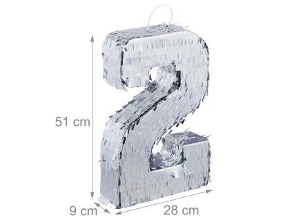 Narodeninová pinata číslo 2 S-PIN003