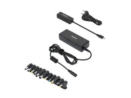 Univerzálny napájací adaptér Rebel 12 koncoviek 90 W 15-20 V automatický s funkciou Power Delivery