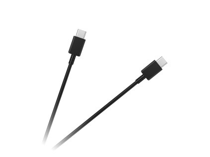 USB kábel typu C - USB typu C 100 cm čierny
