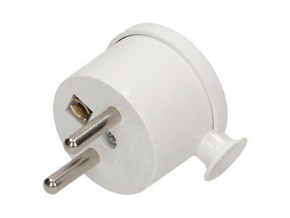 Mini uhlový konektor biely O-WT-15/BIALY
