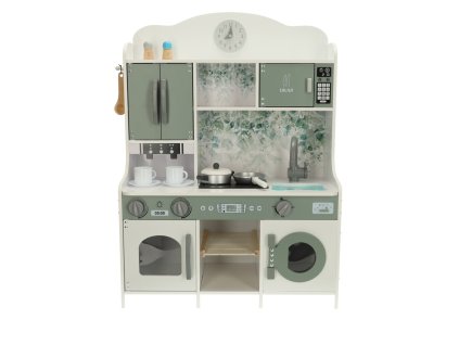 Drevená kuchyňa MDF LULILO Saliko s kávovarom na espresso