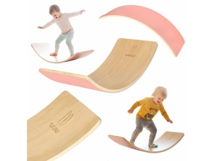 Deska do balansowania z filcem LULILO AJLO rozowy 180040