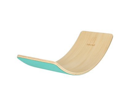 LULILO Ajlo tyrkysová detská hojdacia balančná doska