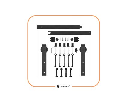 HA5000 SYSTÉM POSUVNÝCH DVERÍ DĹŽKA 183 CM