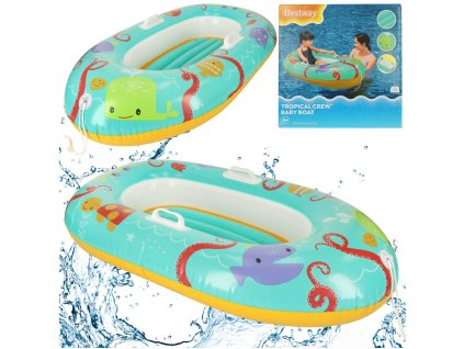 BESTWAY 34009 Nafukovací pontón pre deti koleso