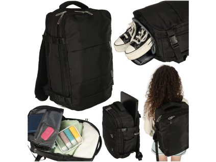 Batoh cestovný letecká kabína batožina vodotesný 45x32cm