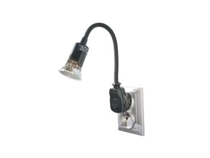 Čierna LED závesná lampa do interiéru