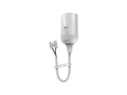Držiak lampy E27 biely O-LH/E27-20/W/PZ