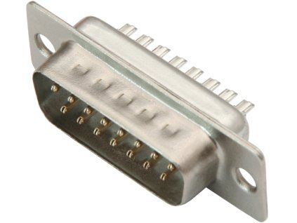 D-SUB DB15 konektor pre kábel 9614-