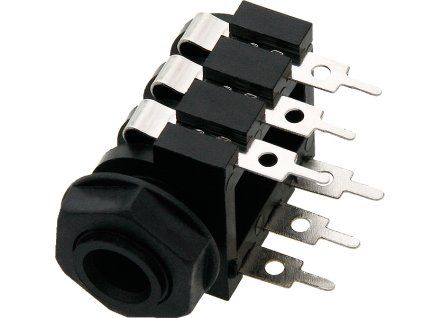 Plastový jack konektor mono 0121-