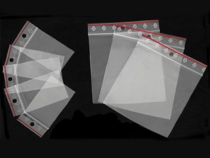 Uzatvárateľné vrecká Ziplock 200x250 mm - 100 ks