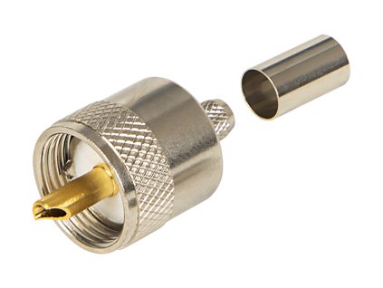 Konektor UHF/UC1 s rukávom pre kábel RG59