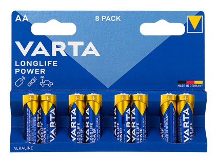 Alkalické batérie AA 1.5V LONGLIFE POWER