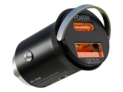 USB + USB-C nabíjačka do auta 45W