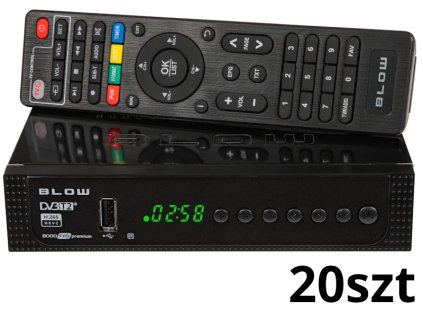 DVB-T2 Full HD prijímač s USB nahrávaním