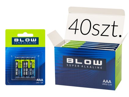 AAA alkalické batérie, balenie 4 ks
