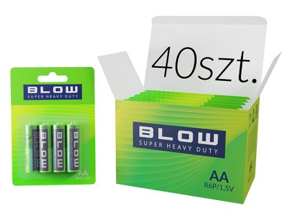 Batérie AA Super Heavy Duty 4ks Blister