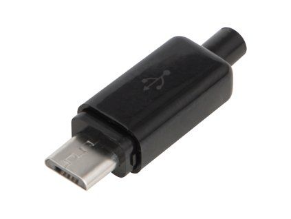 Micro USB konektor montáž na kábel 96-765-