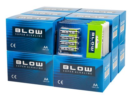 Bateria BLOW SUPER ALKALINE AA LR6 blister karton