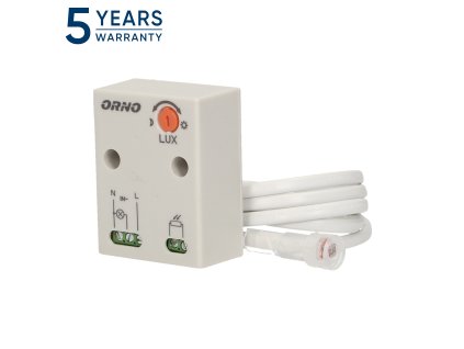 Súmrakový senzor s IP65 a externou sondou