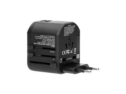 Cestovný adaptér s USB O-TA-6