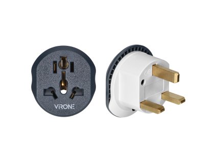 Cestovný adaptér UK, univerzálna zásuvka 230V