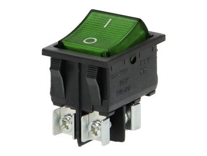 Kolískový spínač 230V O-OR-AE-13179/G/B