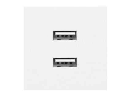USB modul do nábytku O-OR-GM-9010/W/USBX2