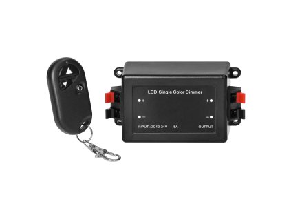 RF LED stmievač 12-24V s diaľkovým ovládaním