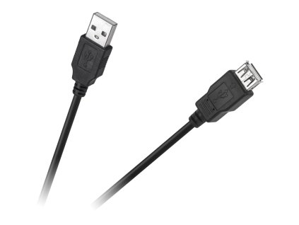 Predlžovací USB kábel 1m, Eco-line KPO4013-1.0