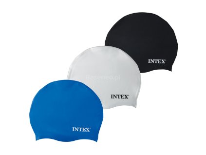 Plavecká čiapka na plávanie INTEX 55991 biela