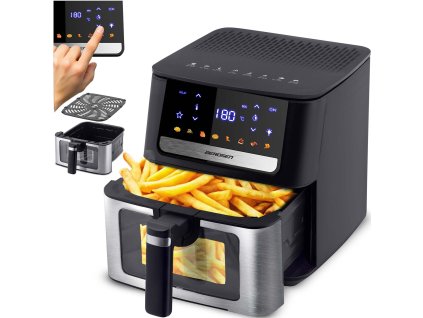 Bezolejová fritéza Air fryer Berdsen BD-655 čierna