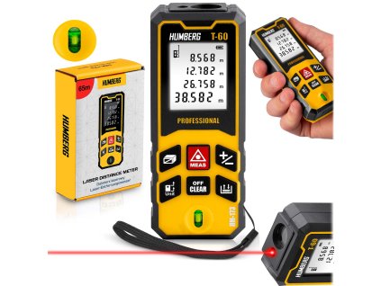 Laserový diaľkomer 60 m Humberg HM-173
