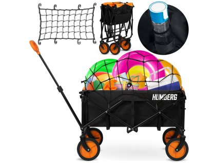 Skladací transportný vozík s mrežou 100l Humberg HM-513