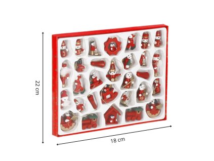 CA1264 SÚPRAVA VIANOČNÝCH OZDÔB