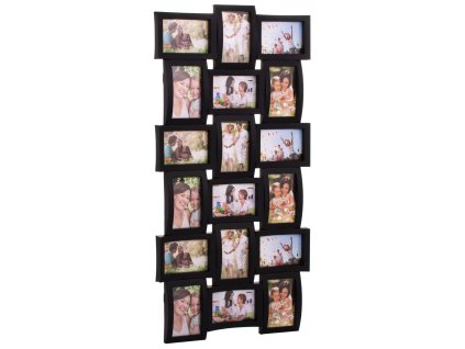 PF0020 RÁM PRE 18 FOTIEK (ČIERNY)