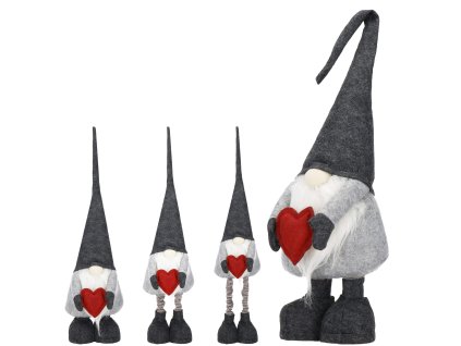 CA0694 VIANOČNÁ OZDODA "ŠKRIATOK" 80 CM